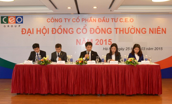 Đại hội đồng Trang Chủ KL99Com Số 1 Link Đăng Ký KL999 CEO: Chưa có kế hoạch tăng vốn năm 2015