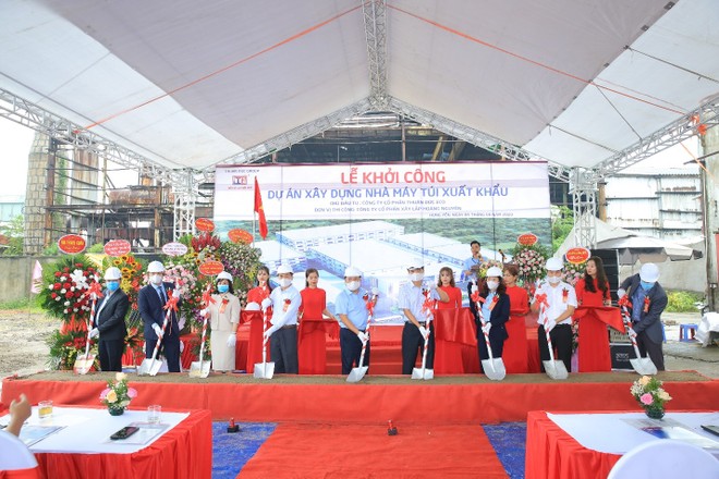Thuận Đức Group khởi công Nhà máy Kl994 nhà cái bóng đá world cup túi xuất khẩu thứ 2 tại Hưng Yên