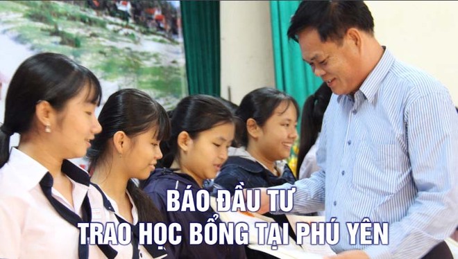 Báo Kl99ok phiên bản mới trao học bổng tại Phú Yên ngay đầu năm học mới