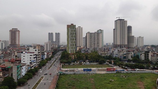Dự án của Booyoung Việt Nam đã "bỏ không" nhiều năm nhưng chủ Kl99ok phiên bản mới vẫn găm quỹ đất không làm dự án, cũng không chuyển nhượng. Ảnh: Thành Nguyễn.