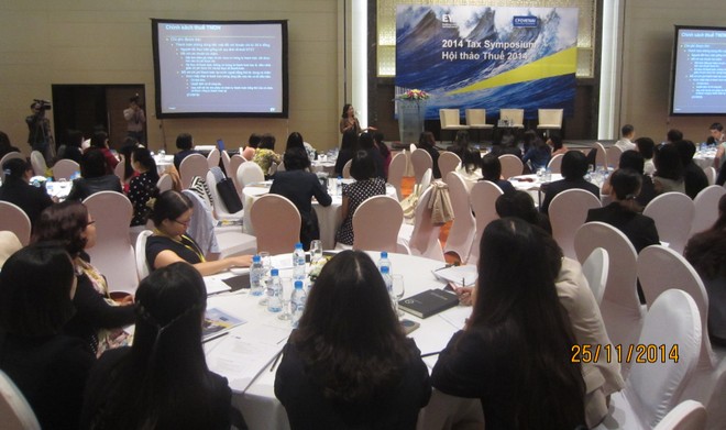 Hội thảo Thuế 2014 thu hút nhiều giám đốc Kl991.com nạp rút nhanh tham dự