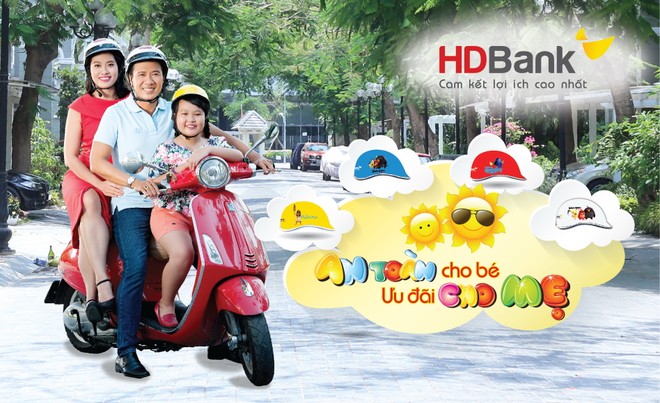 Gửi tiết kiệm HDBank được tăng mũ Kl99kl phiên bản hoạt động cho bé
