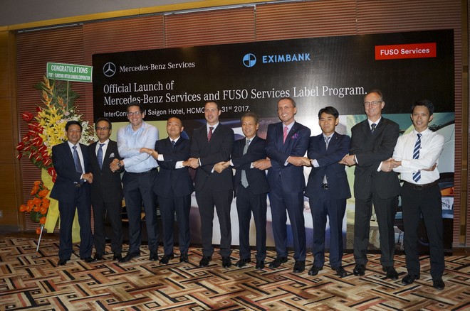 Mercedes-Benz và FUSO ra mắt dịịch vụ Kl991.com nạp rút nhanh Daimler cùng Eximbank 
