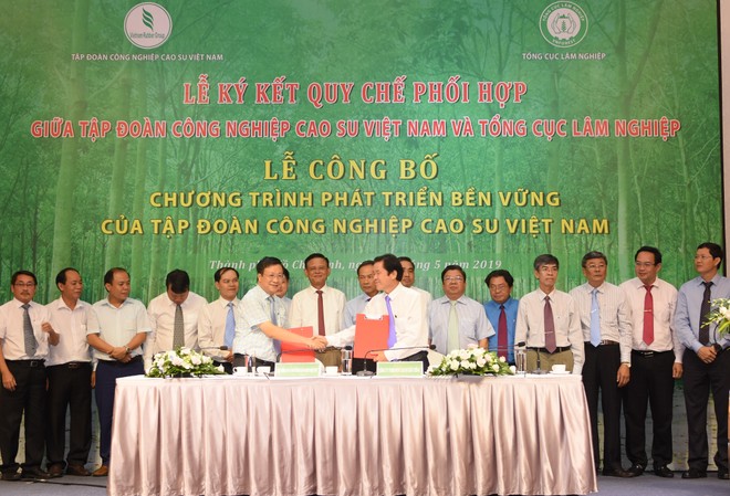 Kl994 game bài casino hấp dẫn Công nghiệp Cao su Việt Nam ký hợp tác triển khai chiến lược phát triển bền vững