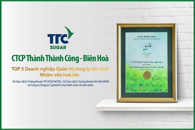 SBT tiếp tục được vinh danh Top 5 Kl991.com World Cup 2026 Chính Thức Quản trị công ty tốt nhất năm 2021 – Nhóm vốn hóa lớn