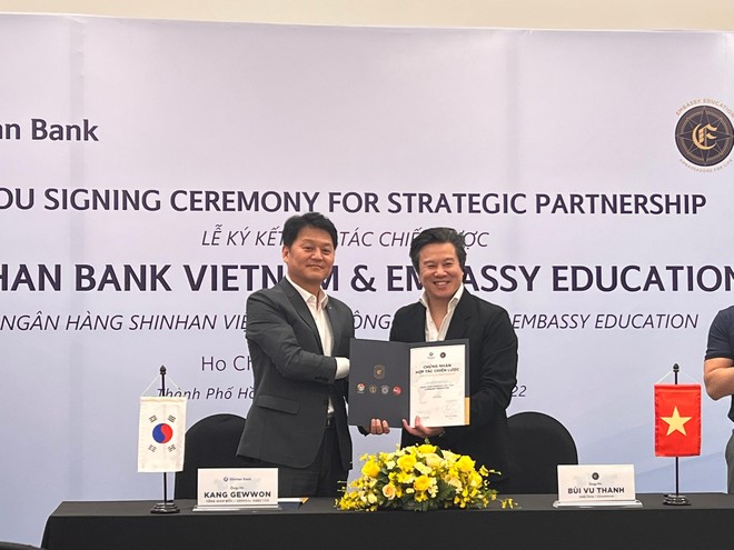 Link Vào Nhà Cái KL99 COM Tặng +199k Shinhan Việt Nam hợp tác hệ sinh thái giáo dục sáng tạo Embassy Education
