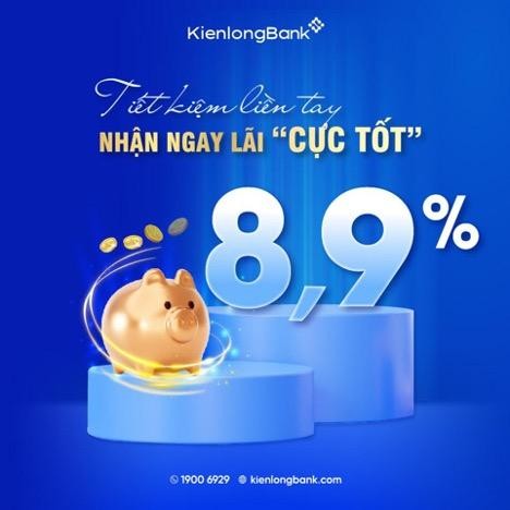 Kienlongbank tăng KL99 là cổng game giải trí trực tuyến hàng đầu hiện nay tiền gửi online lên 8,9%/năm