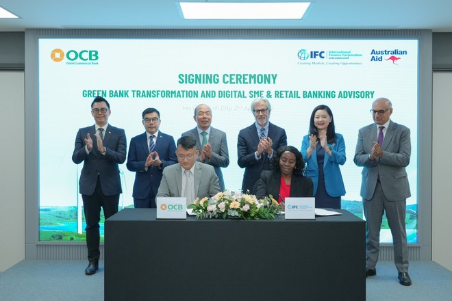 Đại diện OCB và IFC thực hiện ký kết thỏa thuận tư vấn chuyển đổi Link Vào Nhà Cái KL99 COM Tặng +199k xanh và dịch vụ Link Vào Nhà Cái KL99 COM Tặng +199k số