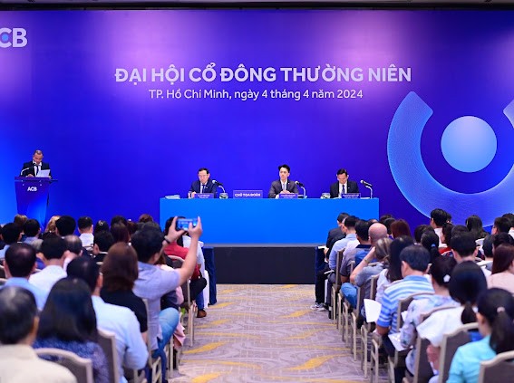 ĐHCĐ ACB: Quý I/2024 lãi 4.900 tỷ đồng, tự tin hoàn thành chỉ tiêu 22.000 tỷ đồng Kl99 nổ hũ 2024