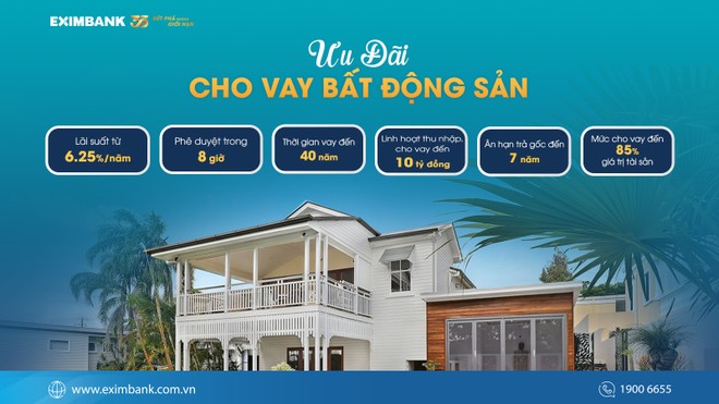 Mức KL99 là cổng game giải trí trực tuyến hàng đầu hiện nay vay mua nhà tại Eximbank chỉ từ 6,25%/năm