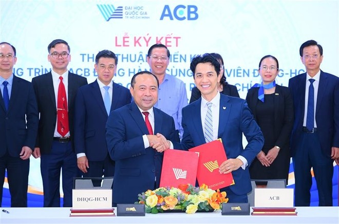 ACB và Đại học quốc gia TP.HCM đồng hành cùng sinh viên, nuôi dưỡng tư duy Kl991.com nạp rút nhanh bền vững