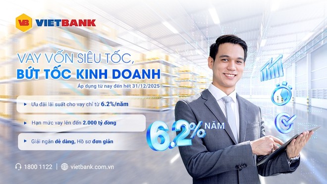 Vietbank tung gói tín dụng 2.000 tỷ đồng hỗ trợ các Kl991.com World Cup 2026 Chính Thức vừa và nhỏ