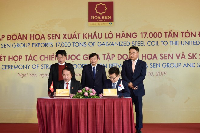 Kl994 game bài casino hấp dẫn Hoa Sen tiếp tục xuất khẩu 17.000 tấn tôn đi Mỹ