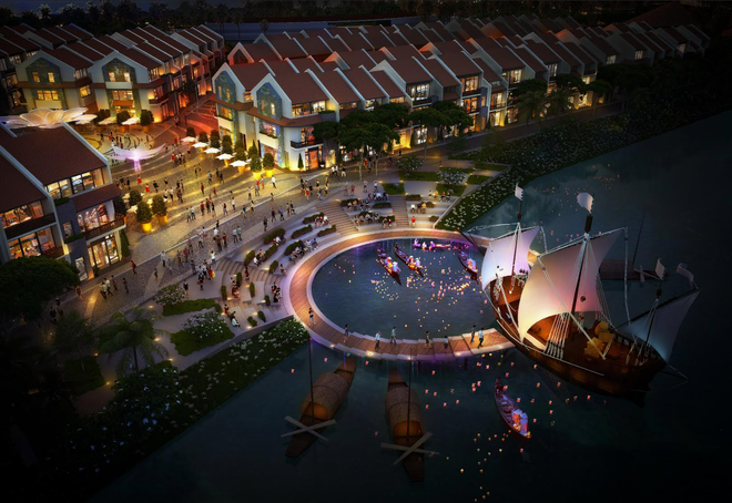 Dự án Hoian d’Or Marina do BCG Kl99ok phiên bản mới tái hiện Hội An một thuở trên bến dưới thuyền sầm uất
