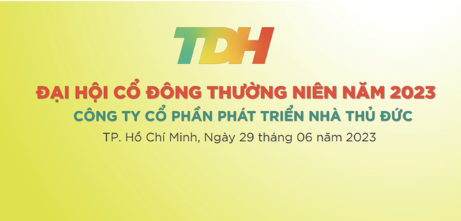 Nhà Thủ Đức (TDH): ĐHCĐ bất thành, Tổng giám đốc chia sẻ về dự án Web Tổng Nhà Cái 99Kl99 Giải Trí Bậc Nhất liên quan đến khoản thuế 365 tỷ đồng