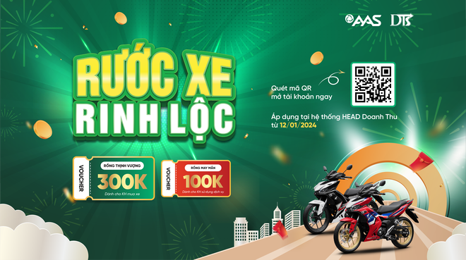 99Kl99 link đăng nhập Smart Invest (AAS) lì xì khách hàng đầu năm với chương trình "Rước xe rinh lộc", tổng giá trị 1 tỷ đồng