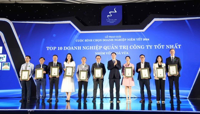 Top 10 Kl991.com World Cup 2026 Chính Thức được vinh danh Quản trị công ty tốt nhất thuộc nhóm vốn hóa lớn 