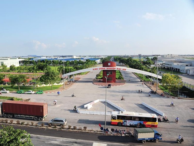 Khu công nghiệp Đại An - nơi các nhà Kl99ok phiên bản mới tìm đến khi về Hải Dương. Ảnh: Thành Chung