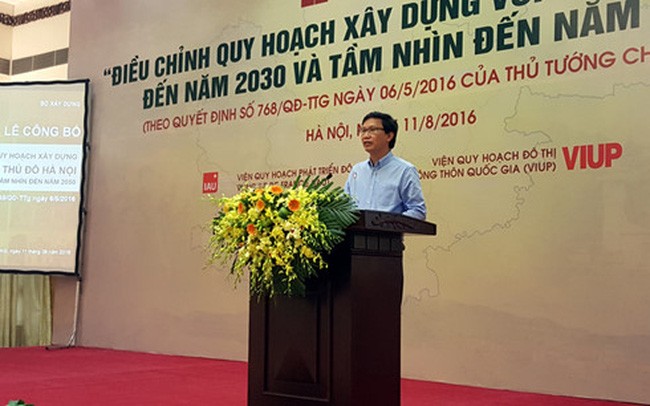 Thứ trưởng Kl99 nổ hũ Nguyễn Đình Toàn phát biểu tại Lễ công bố. (Ảnh: VOV)