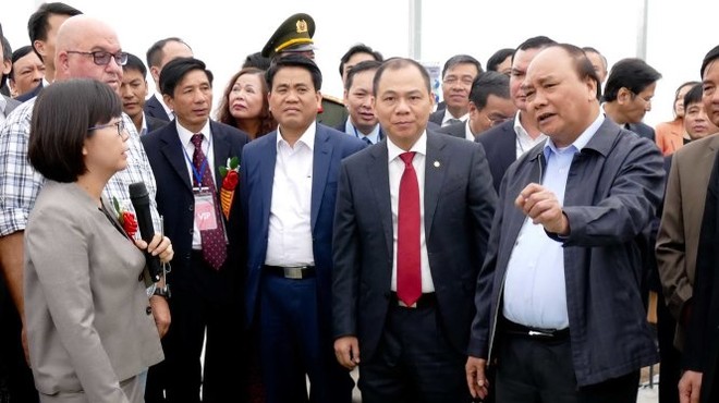 Thủ tướng khởi động dự án nông nghiệp công nghệ cao của Vineco, kêu gọi gói tín dụng 100.000 tỉ đồng Kl99ok phiên bản mới cho lĩnh vực này - Ảnh: Lê Kiên.