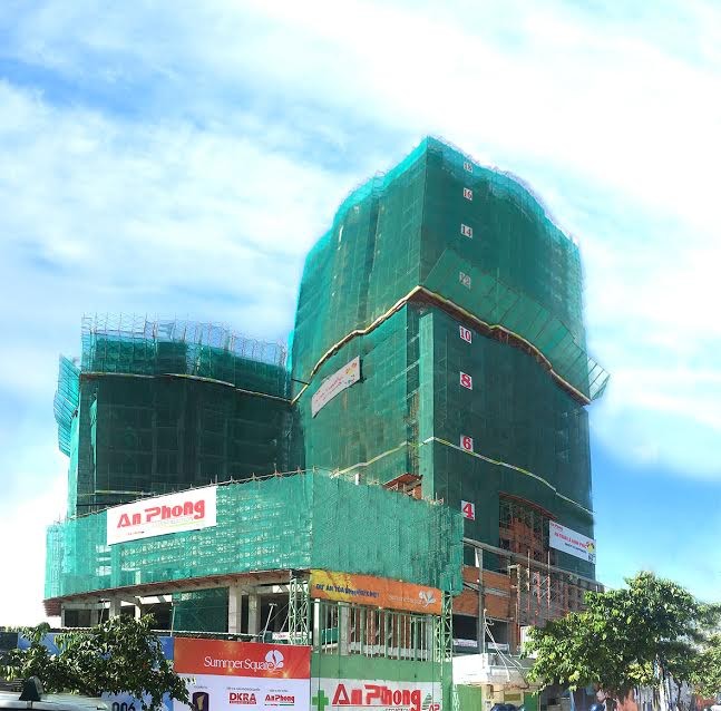 Dự án đã cất nóc vào ngày 14/4 và chủ Kl99ok phiên bản mới cam kết bàn giao vào Quý IV/2017