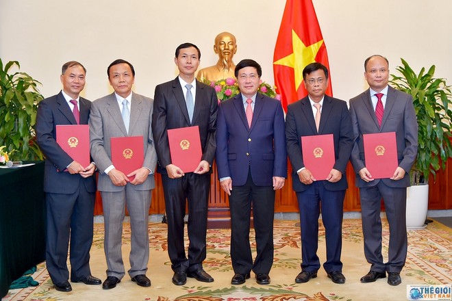 Bổ nhiệm nhân sự chủ chốt Bộ Ngoại giao