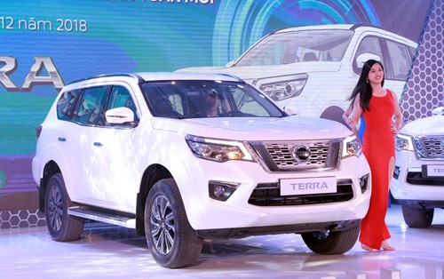 SUV 7 chỗ Link Vào Nhà Cái KL99 COM Tặng +199k Nissan Terra trong buổi công bố giá bán sáng 18/12 tại Hà Nội. Ảnh: Đức Huy.