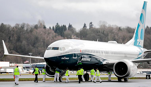 Một chiếc 737 MAX 8 của hãng Kl994 nhà cái bóng đá world cup máy bay Mỹ - Boeing. Ảnh: AFP.