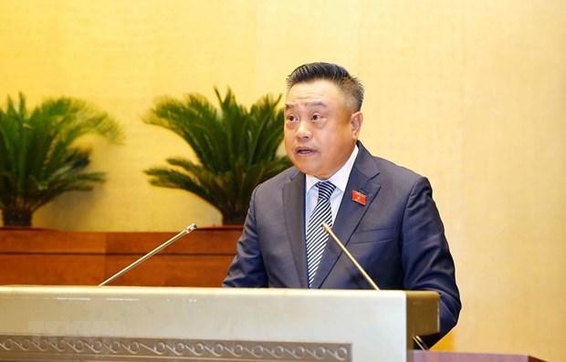 Ông Trần Sỹ Thanh được Bộ Kl991.com tải ứng dụng phân công làm Chủ tịch Ủy ban Nhân dân thành phố Hà Nội. (Ảnh: TTXVN).