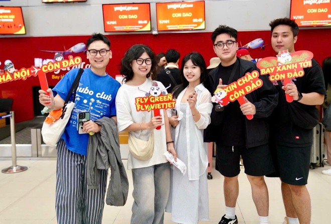 Vietjet tiếp tục khai thác các đường bay đến Côn Đảo từ ngày 03/12