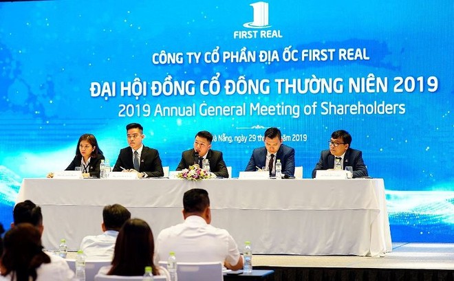 Đại hội Trang Chủ KL99Com Số 1 Link Đăng Ký KL999 công ty First Real đã thông qua chỉ tiêu doanh thu lên mức 350 tỷ đồng.