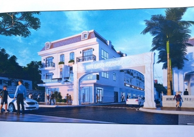Hình ảnh phối cảnh quảng cáo sai sự thật về khu đất số 67 đường Vạn Xuân, TP Huế của Công ty cổ phần Kl994 game bài casino hấp dẫn Khải Tín.