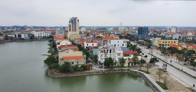 Dự án Phát triển môi trường, Kl99kl ưu đãi độc quyền đô thị để ứng phó với biến đổi khí hậu thành phố Đồng Hới đang chậm tiến độ. Ảnh: TP Đồng Hới