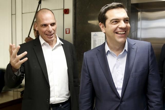 Bộ trưởng Bộ Kl991.com nạp rút nhanh Yanis Varoufakis và Thủ tướng Alexis Tsipras của Hy Lạp