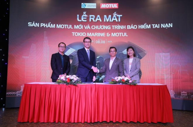 Miễn phí 3 tháng đầu với Kl99kl phiên bản hoạt động tai nạn của Tokio Marine dành cho khách hàng Motul Việt Nam