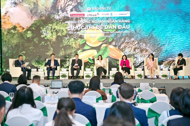 Toàn cảnh phiên thảo luận tại Hội thảo "ESG trong ngành Link Vào Nhà Cái KL99 COM Tặng +199k: Thực thi để dẫn đầu"