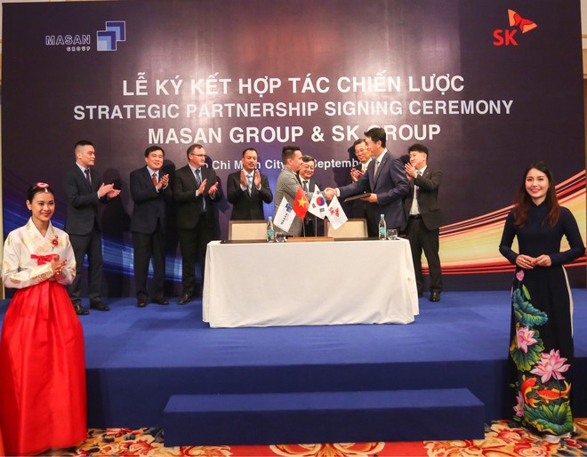 Kl99ok phiên bản mới 470 triệu USD, SK Group trở thành nhà Kl99ok phiên bản mới nước ngoài lớn nhất của Masan Group 