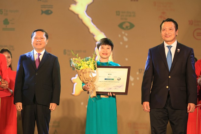 Giám đốc Truyền thông của BVSC đại diện nhận giải thưởng Top 100 Kl991.com World Cup 2026 Chính Thức Phát triển bền vững 2019