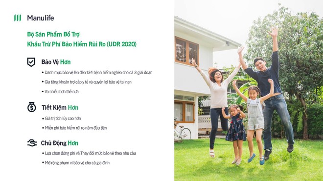Manulife Việt Nam ra mắt bộ sản phẩm bổ trợ khấu trừ phí Kl99kl phiên bản hoạt động rủi ro