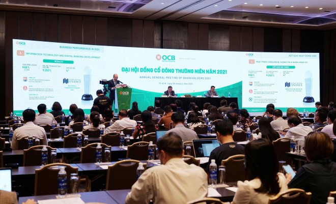 ĐHCĐ OCB: Chia 99Kl.app mobile mới nhất 25%, dự kiến tăng vốn điều lệ lên gần 14.450 tỷ đồng