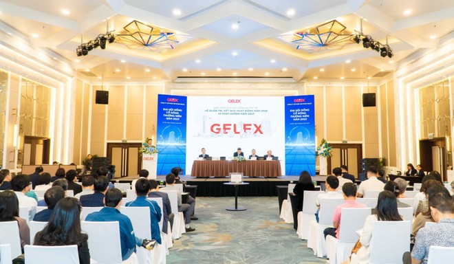 Đại hội đồng Trang Chủ KL99Com Số 1 Link Đăng Ký KL999 thường niên năm 2023 của GELEX diễn ra sáng 26/4, tại Hà Nội