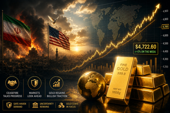 Giá vàng hôm nay ngày 10/5: “Mục tiêu trước mắt của vàng là 4.850 USD/ounce”