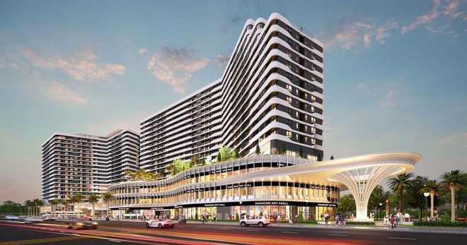 Căn hộ cao cấp & Trung tâm thương mại Diamond Sky