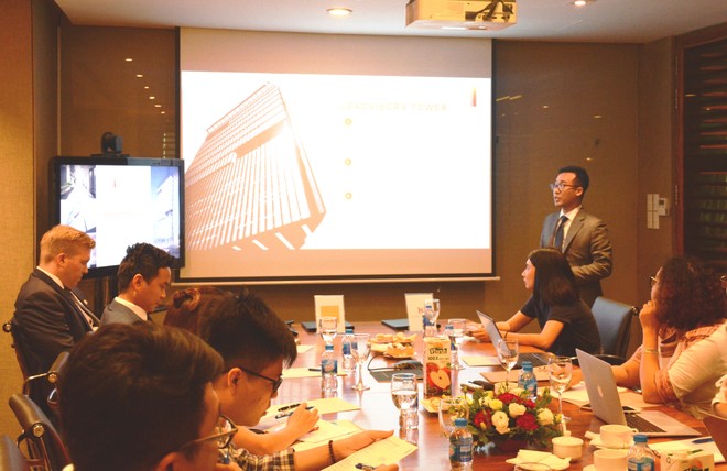 Đại diện chủ Kl99ok phiên bản mới dự án Leadvisors Tower giới thiệu về nguồn cung văn phòng cho thuê mới