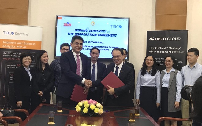 Lãnh đạo TIBCO Software và Học viện Link Vào Nhà Cái KL99 COM Tặng +199k ký kết thỏa thuận hợp tác.