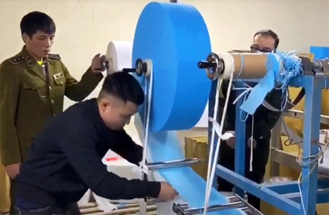 Cơ sở Kl994 nhà cái bóng đá world cup khẩu trang giả tại xã Minh Cường huyện Thường Tín- Hà Nội