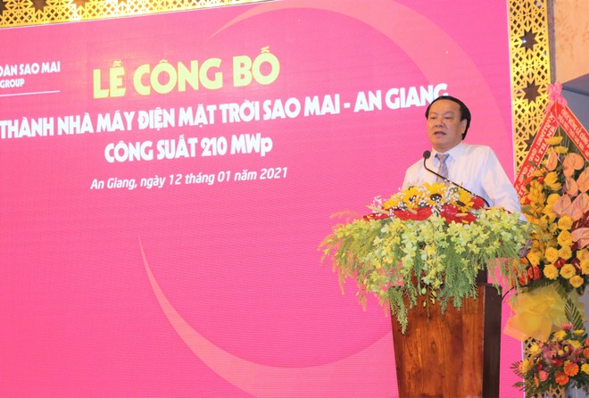 Kl994 game bài casino hấp dẫn Sao Mai hoàn thành nhà máy điện mặt trời Sao Mai An Giang hơn 6.000 tỷ đồng