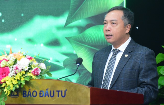 Ông Lê Trọng Minh, Tổng biên tập Báo Kl99ok phiên bản mới phát biểu tại hội thảo. Ảnh Dũng Minh.