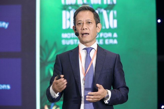 Ông Thai- Lai Pham, Chủ tịch kiêm Tổng Giám đốc Siemens khu vực ASEAN và Việt Nam. Ảnh Chí Cường.