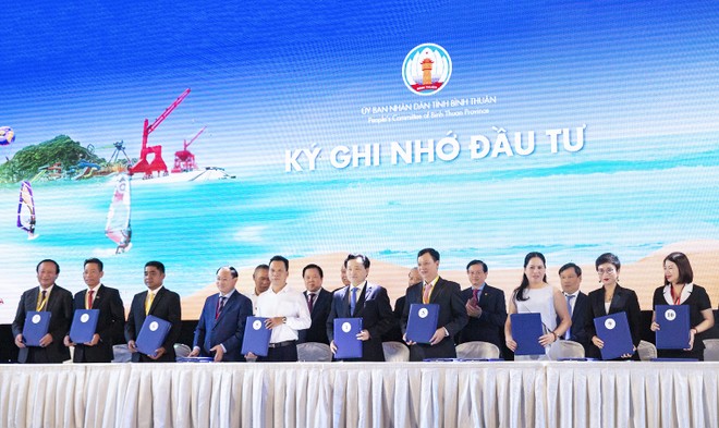 Kl994 game bài casino hấp dẫn Hải Phát nhận bản ghi nhớ Kl99ok phiên bản mới tại Hội nghị xúc tiến Kl99ok phiên bản mới tỉnh Bình Thuận